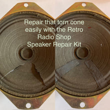 Speaker Repair Kit For Vintage Retro Or Antique Radios