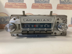 1966 1967 Pontiac Acadian Sport Deluxe Canso AM RADIO With Bluetooth/FM