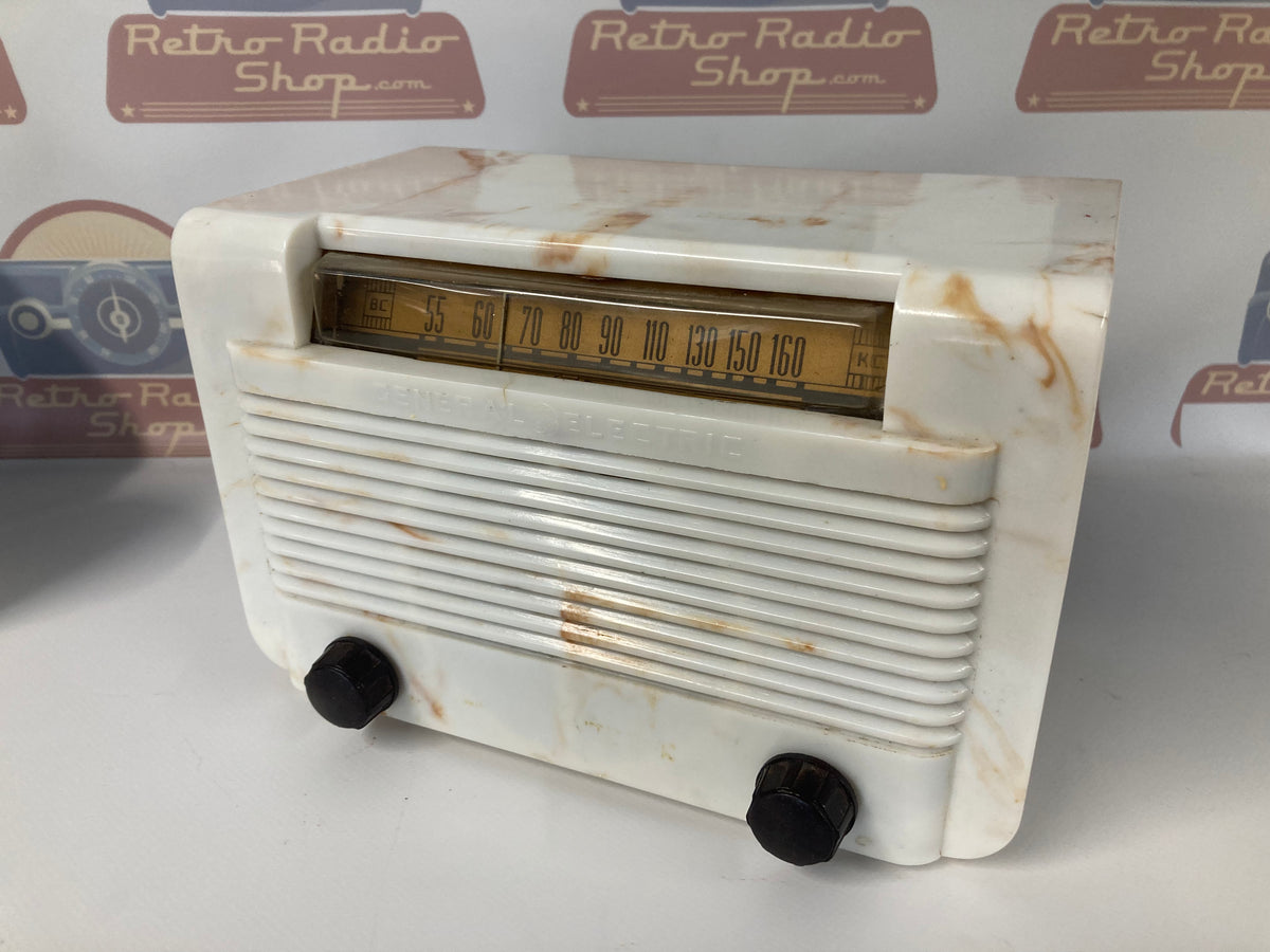 1949 GE Beetle Plastic Tube Radio With Bluetooth & FM Options Antique