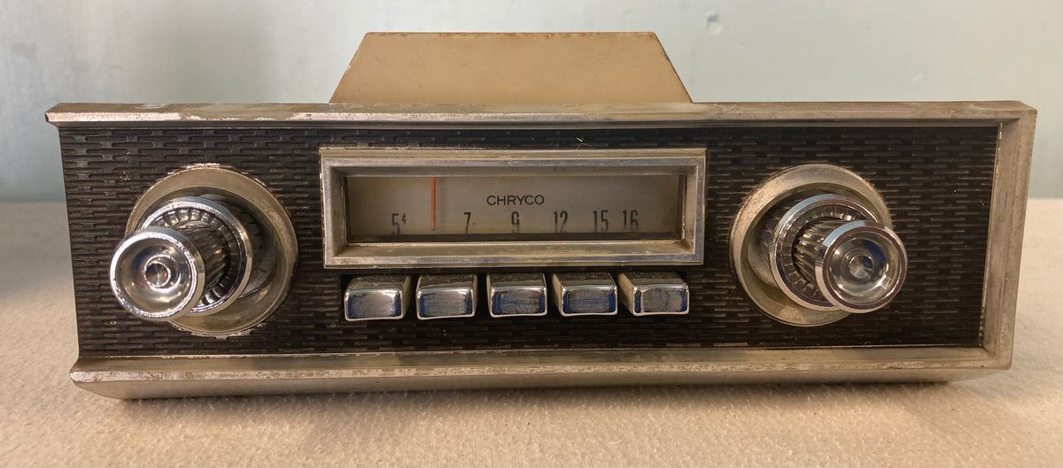 1965 Plymouth Valiant AM radio with Bluetooth/FM & Aux input Antique