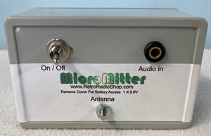 “MicroMitter” AM Transmitter And Bluetooth/FM Adapter For Retro Vintage Or Antique Radios