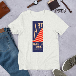 Art Electron Tube Short-Sleeve Unisex T-Shirt