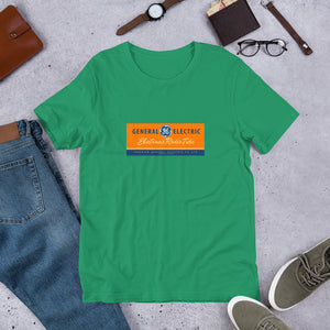 GE Electron Tube Short-Sleeve Unisex T-Shirt