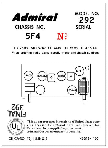 ADMIRAL-292