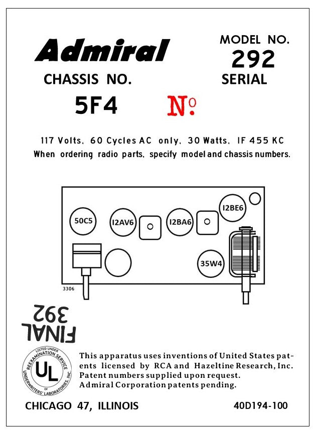 ADMIRAL-292