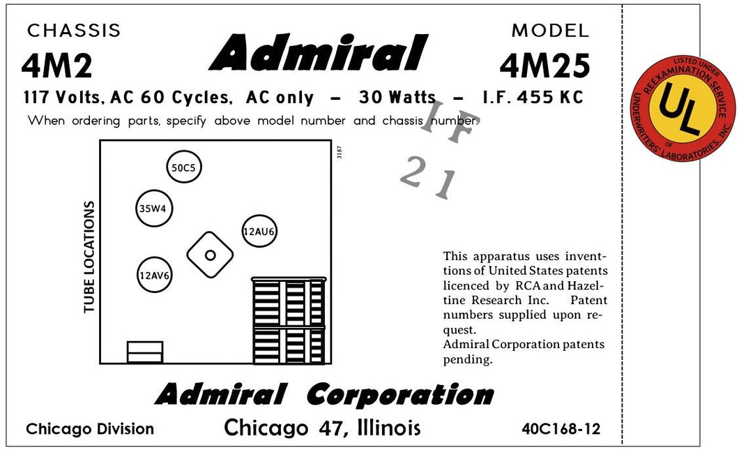 ADMIRAL-4M25