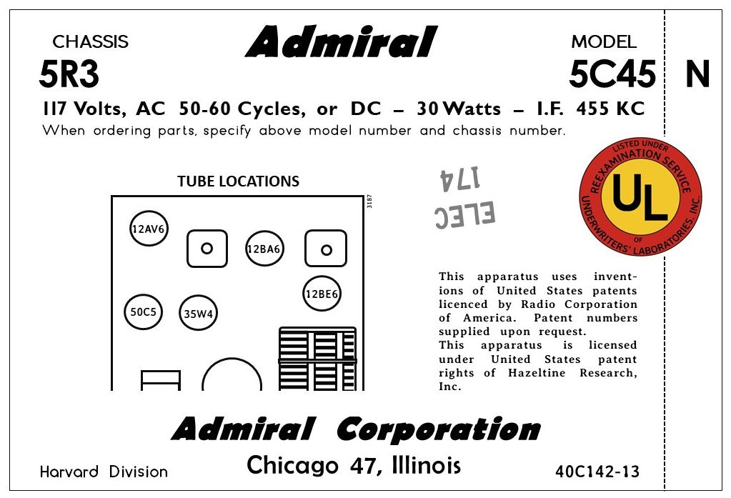 ADMIRAL-5C45N