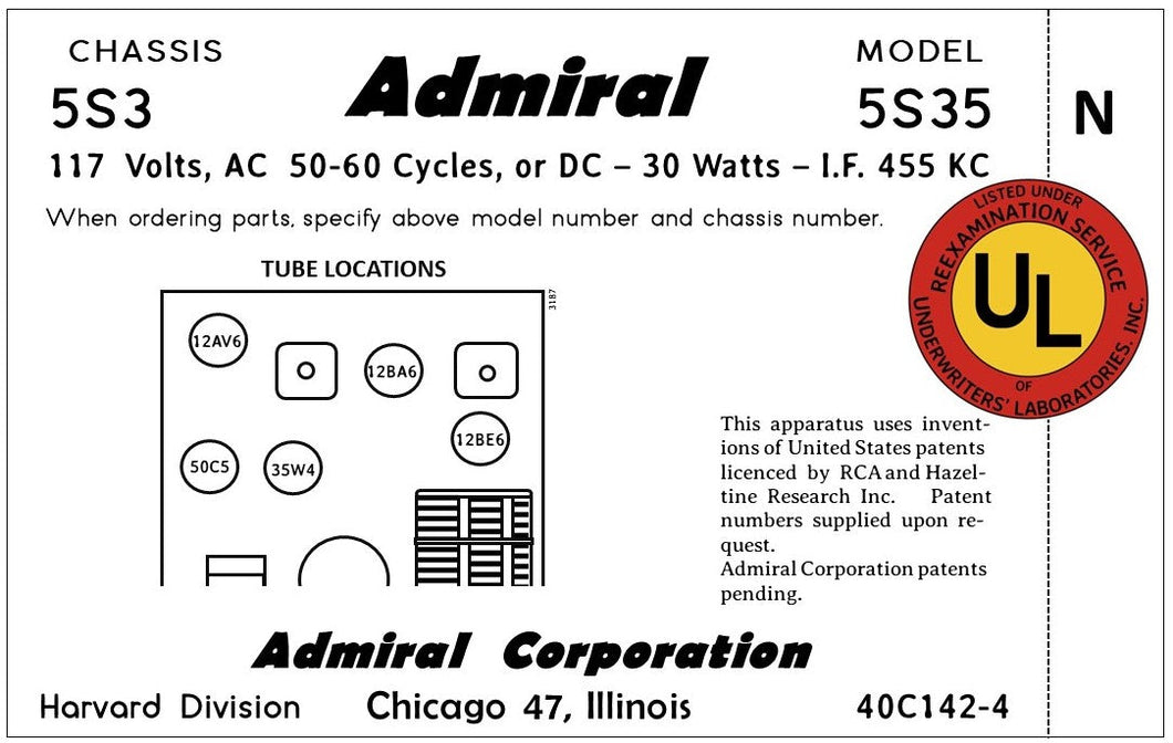 ADMIRAL-5S35