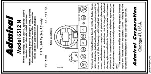 ADMIRAL-6S12