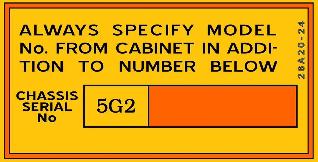 ADMIRAL-SML-5G2-CHASSIS-NO.-LABEL