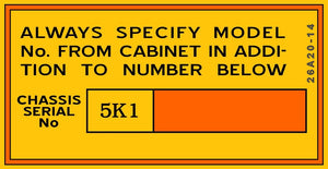 ADMIRAL-SML-5K1-CHASSIS-NO.-LABEL
