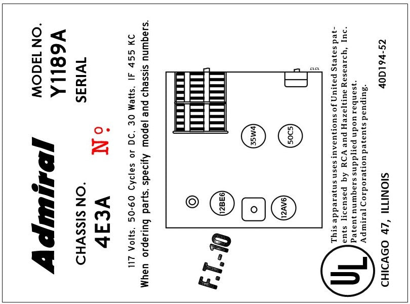 ADMIRAL-Y1189A