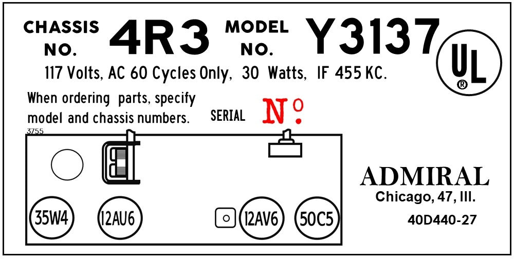 ADMIRAL-Y3137