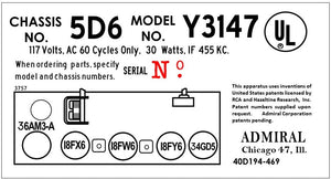 ADMIRAL-Y3147