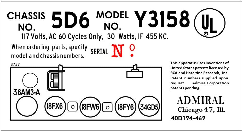 ADMIRAL-Y3158