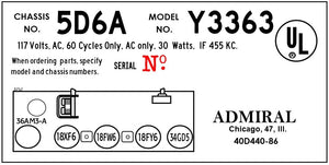 ADMIRAL-Y3363