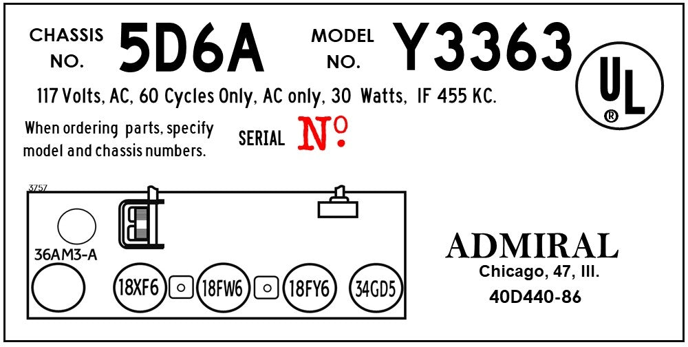 ADMIRAL-Y3363