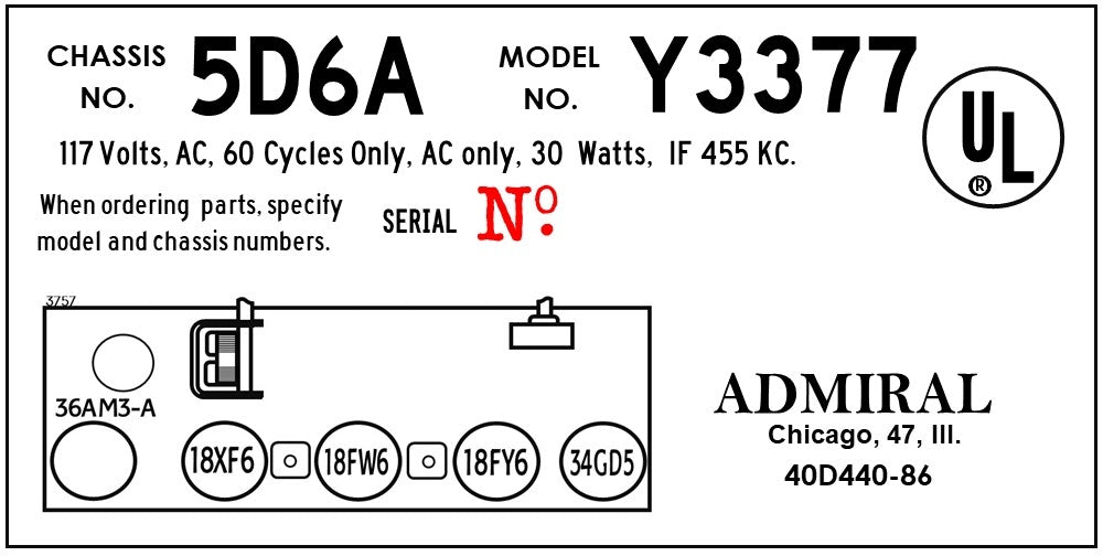 ADMIRAL-Y3377