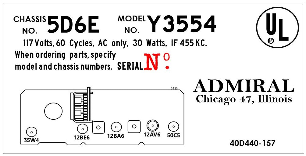 ADMIRAL-Y3554