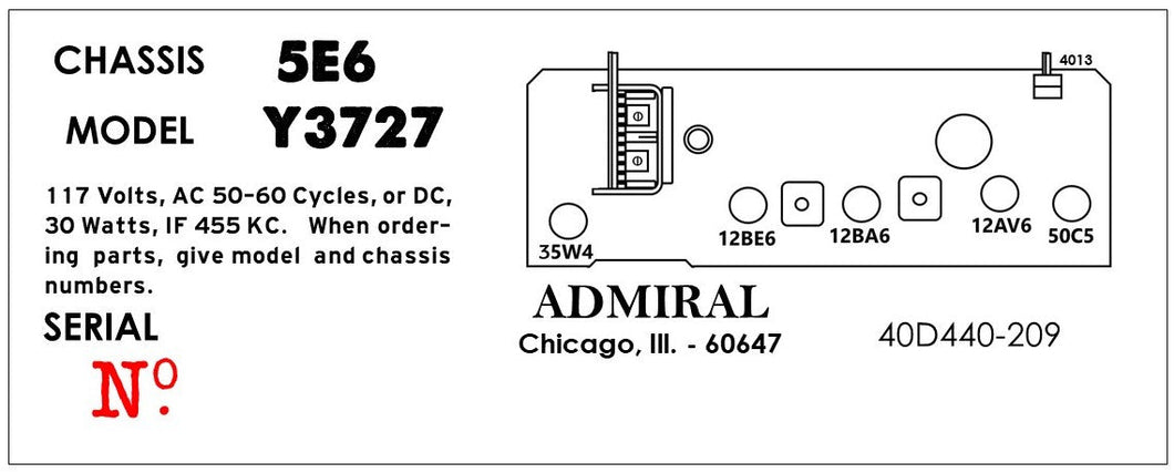 ADMIRAL-Y3727