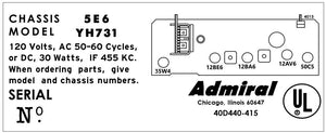 ADMIRAL-YH731