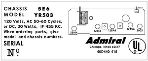 ADMIRAL-YR503