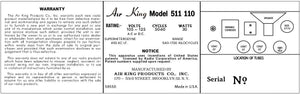 AIR-KING-511-110
