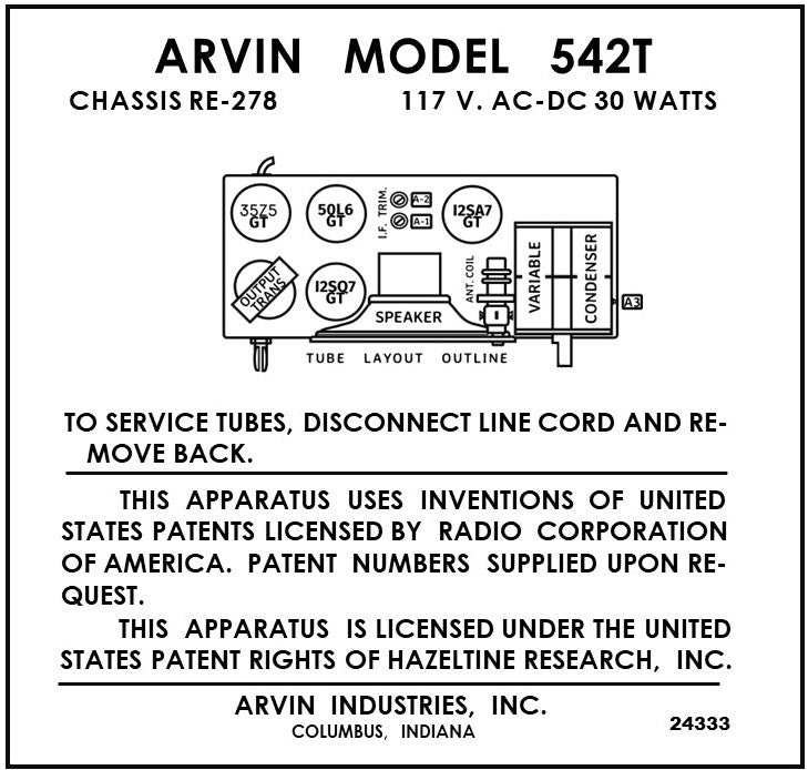 ARVIN-542T