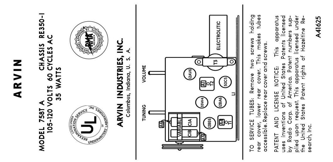 ARVIN-758T