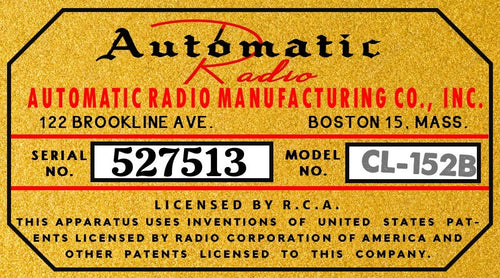 AUTOMATIC-GOLD-LABEL-CL-152B