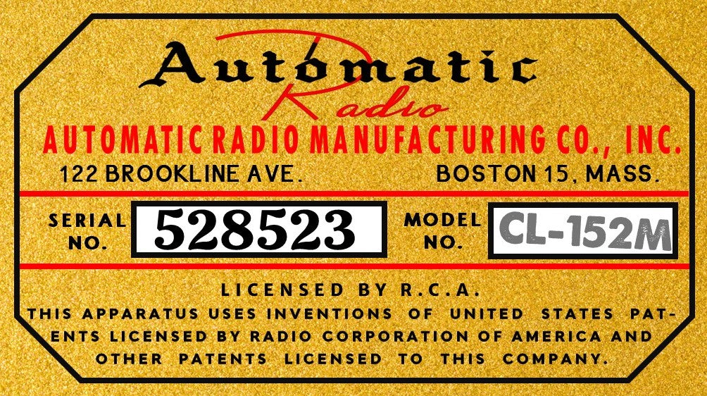 AUTOMATIC-GOLD-LABEL-CL-152M