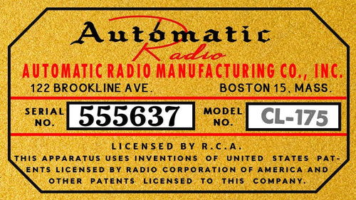 AUTOMATIC-GOLD-LABEL-CL-175