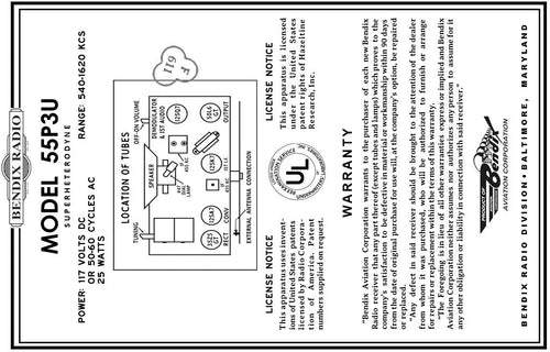 BENDIX-55P3U