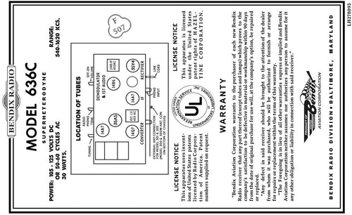 BENDIX-636C