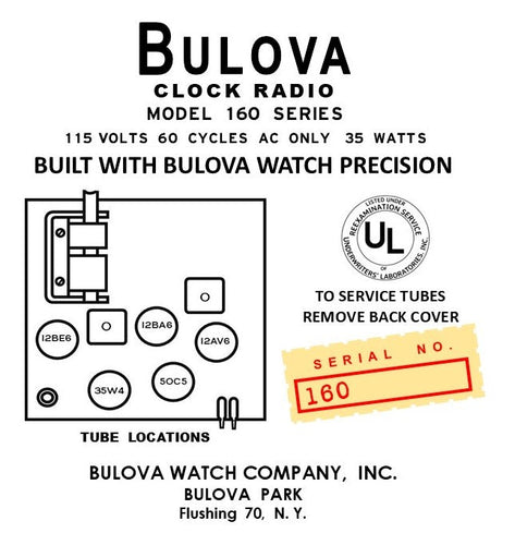 BULOVA-160-SERIES