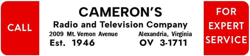 CAMERONS-RADIO-SERVICE
