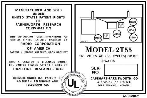 CAPEHART-FARNSWORTH-2T55