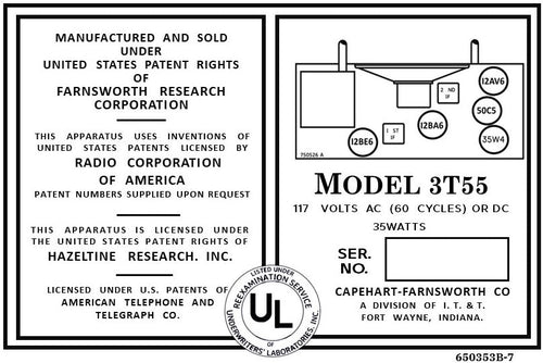 CAPEHART-FARNSWORTH-3T55