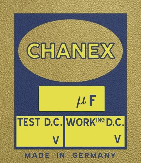 CHANEX-LABEL_BLANK - Retro Radio Shop