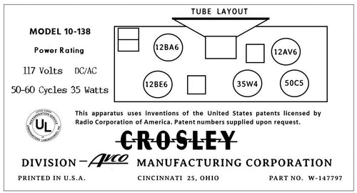 CROSLEY-10-138