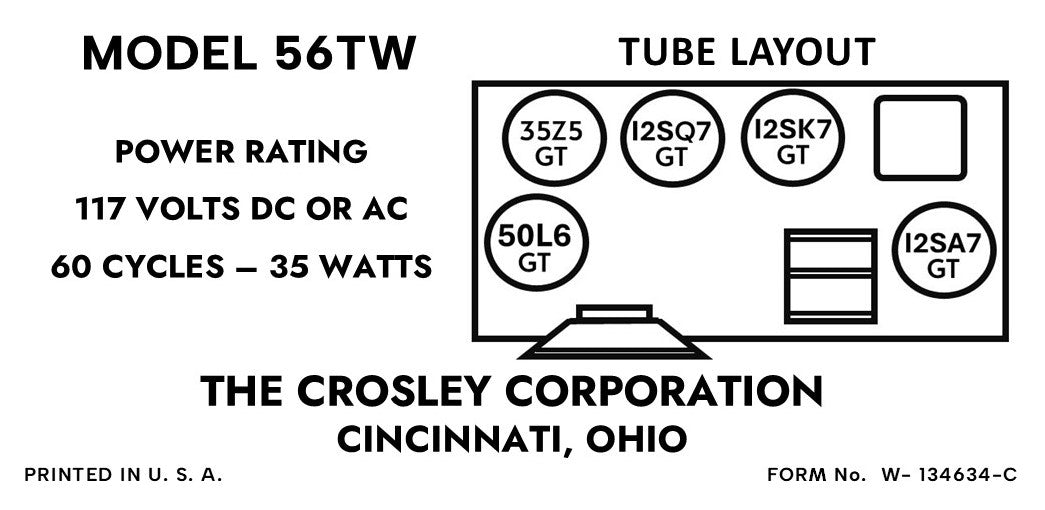 CROSLEY-56TW