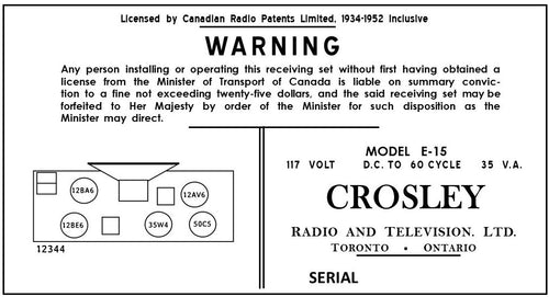CROSLEY-E15-CANADA