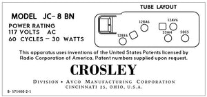 CROSLEY-JC-8BN