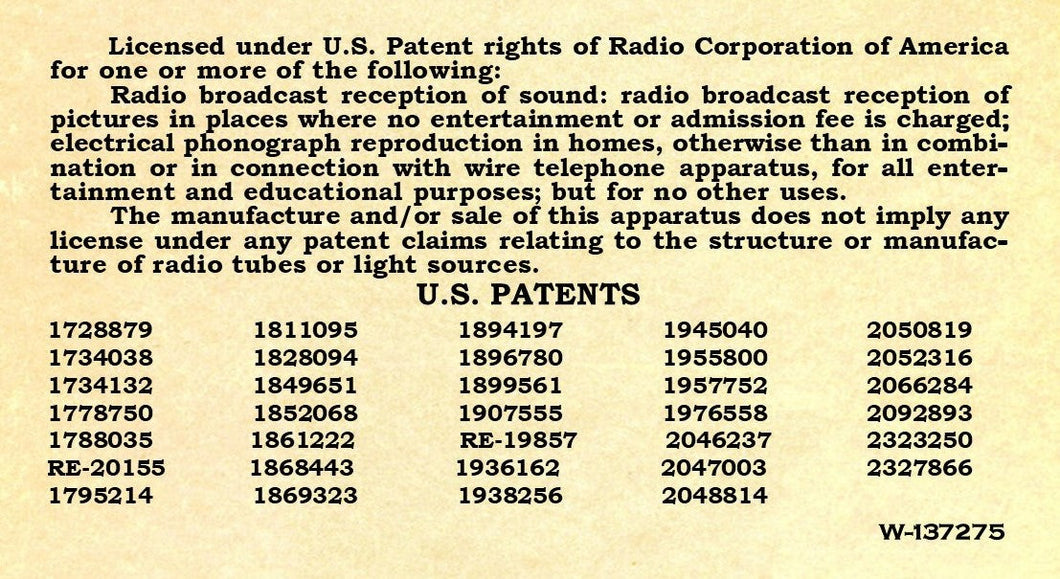 CROSLEY-LICENSE-NOTICE