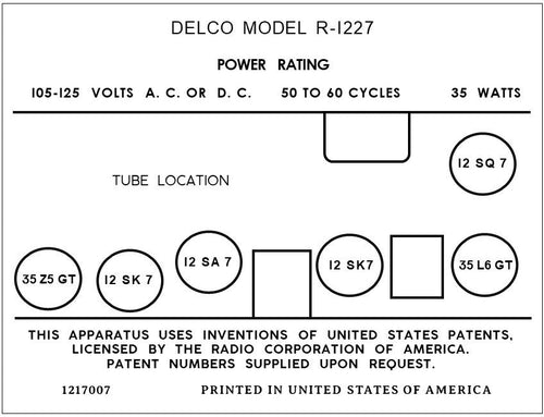 DELCO-R1227