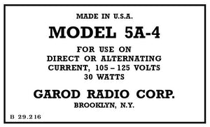 GAROD-5A4