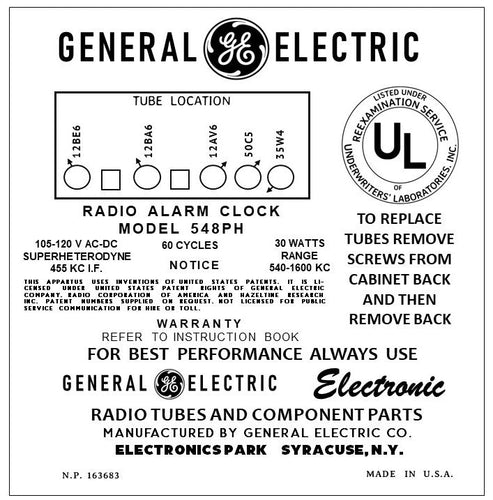 GE-548PH