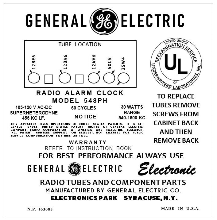 GE-548PH
