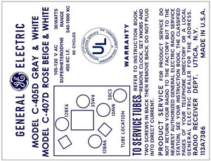 GE-C405D-C407D