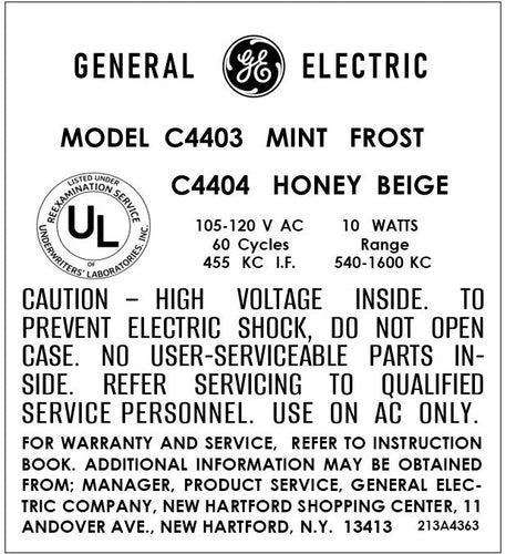 GE-C4403-C4404